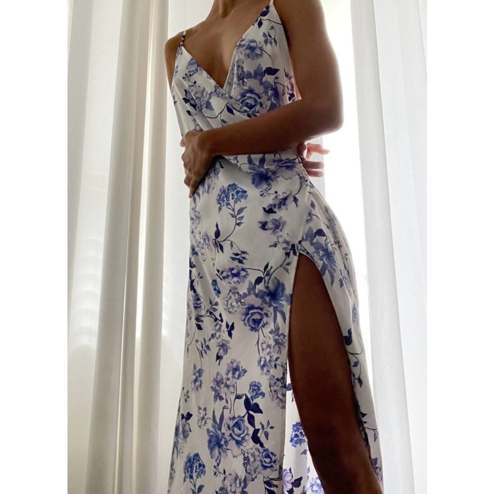 Urban Outfitters. Floral slip dress.